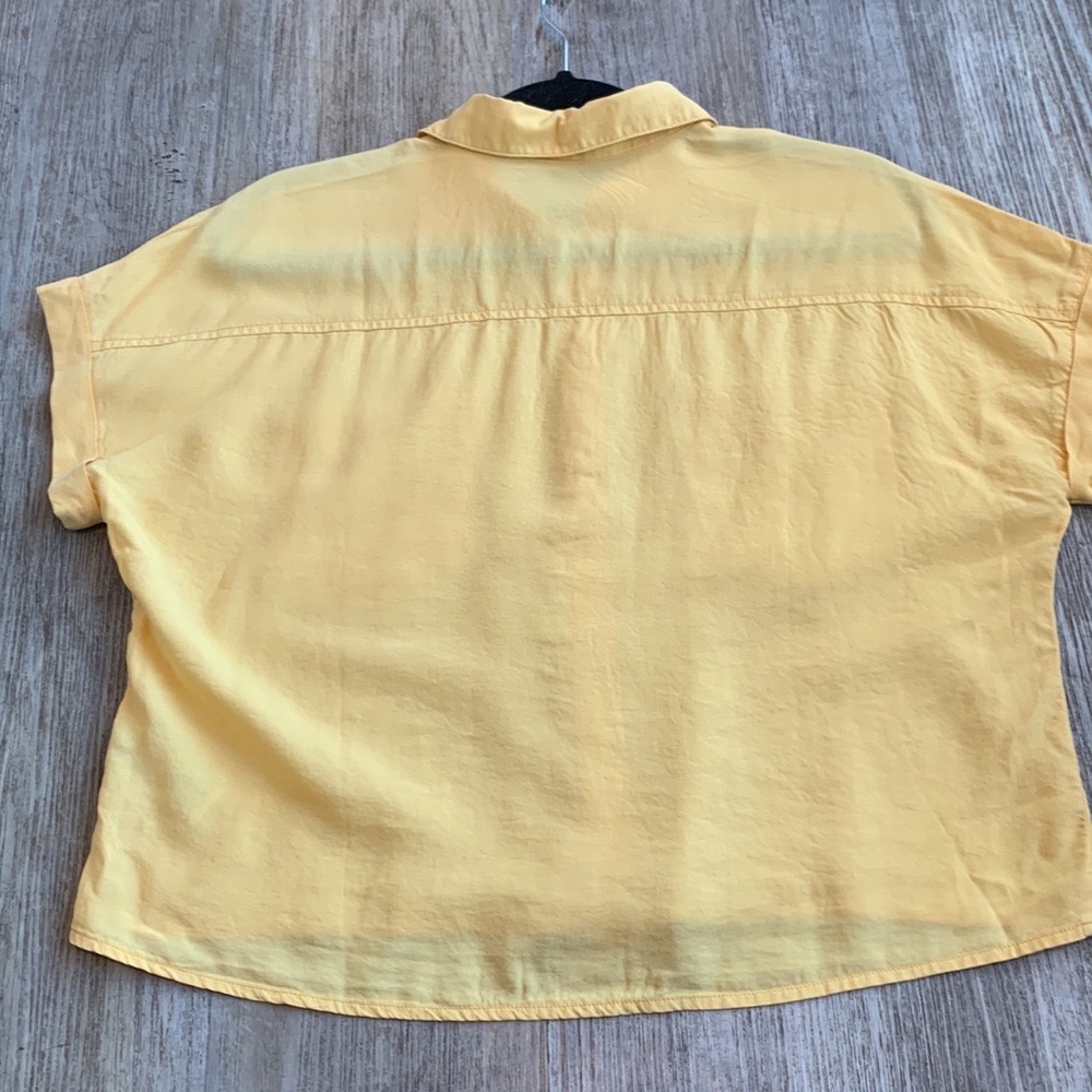 Thread And Supply Crop Button Down Top - image 6